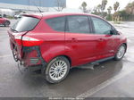 2013 Ford C-max Hybrid Se Red vin: 1FADP5AU0DL518857