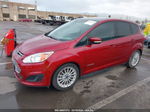 2013 Ford C-max Hybrid Se Red vin: 1FADP5AU0DL518857