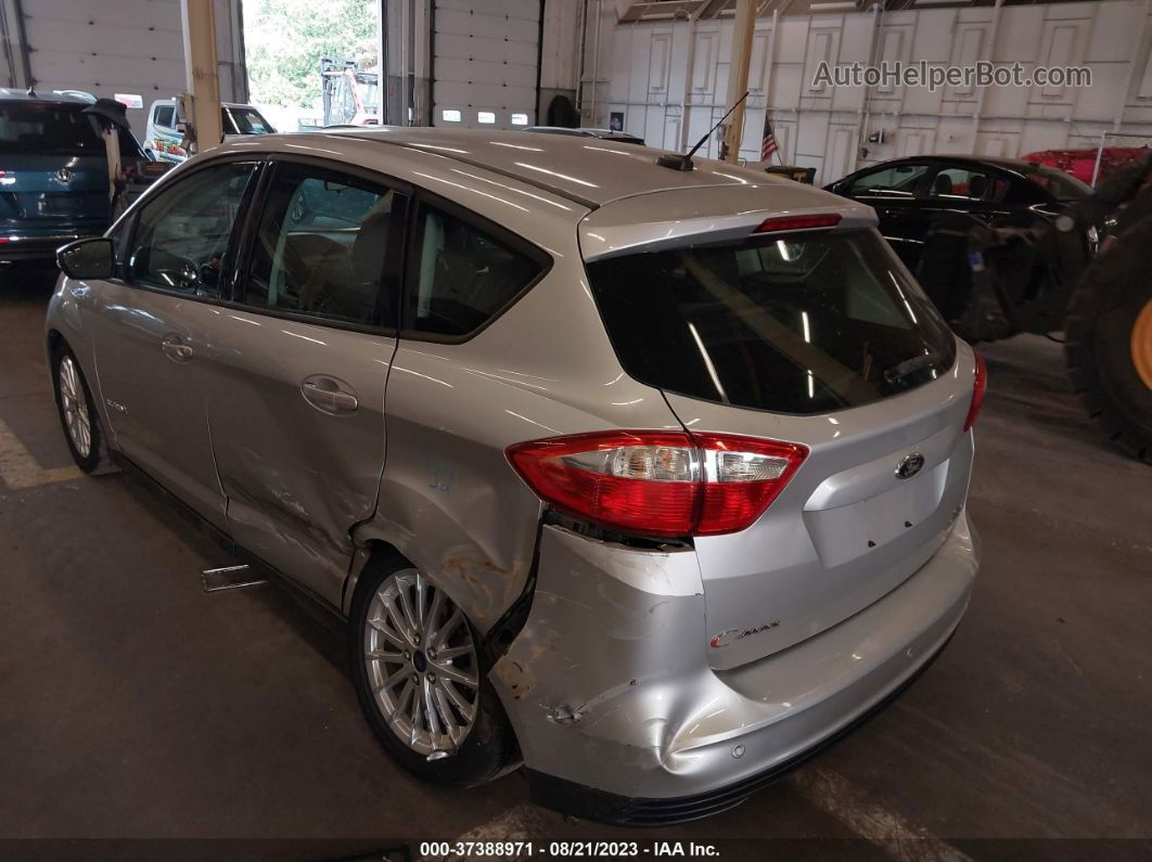 2013 Ford C-max Hybrid Se Silver vin: 1FADP5AU0DL519944