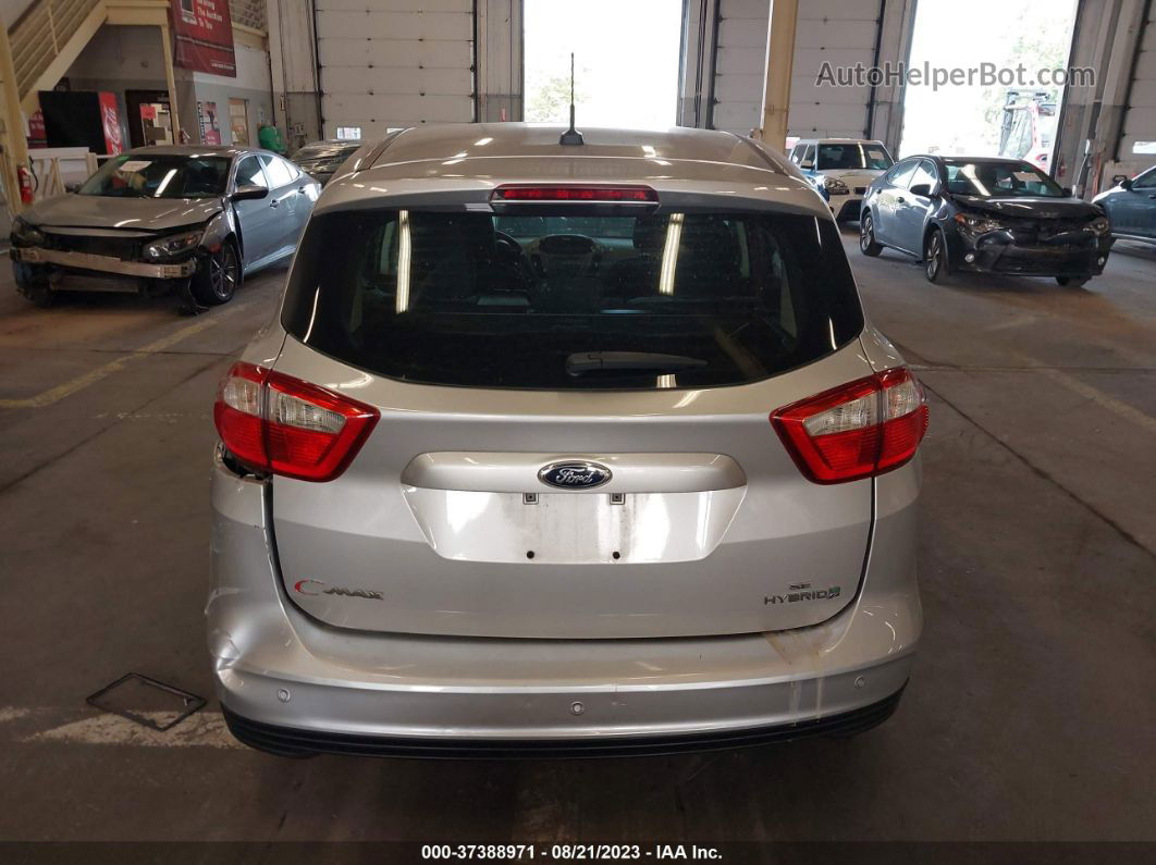 2013 Ford C-max Hybrid Se Silver vin: 1FADP5AU0DL519944