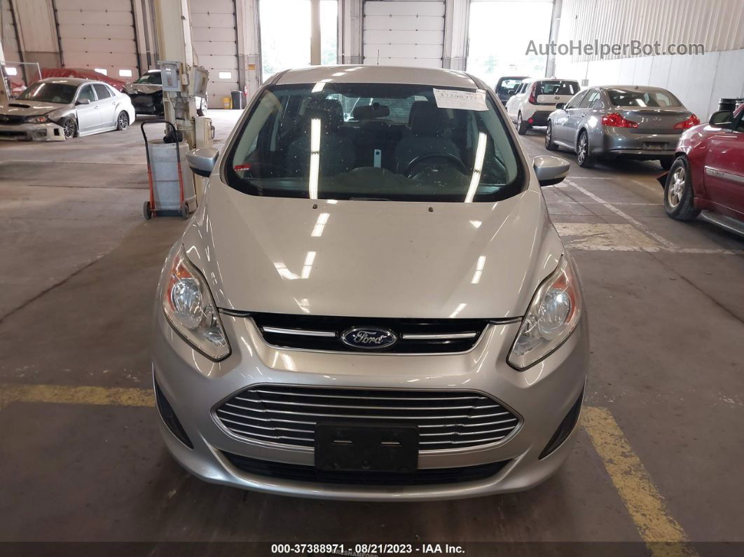 2013 Ford C-max Hybrid Se Silver vin: 1FADP5AU0DL519944