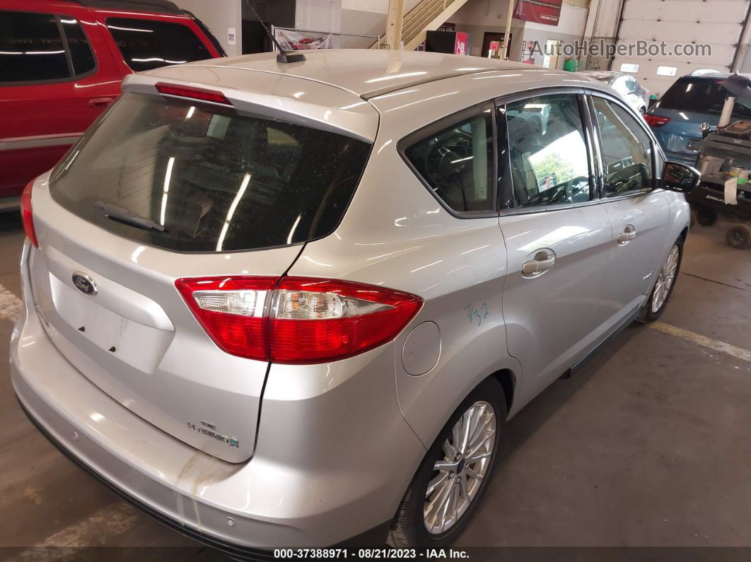 2013 Ford C-max Hybrid Se Silver vin: 1FADP5AU0DL519944