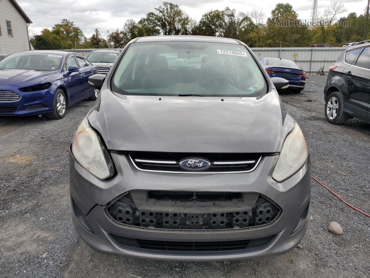 2013 Ford C-max Se Gray vin: 1FADP5AU0DL527400