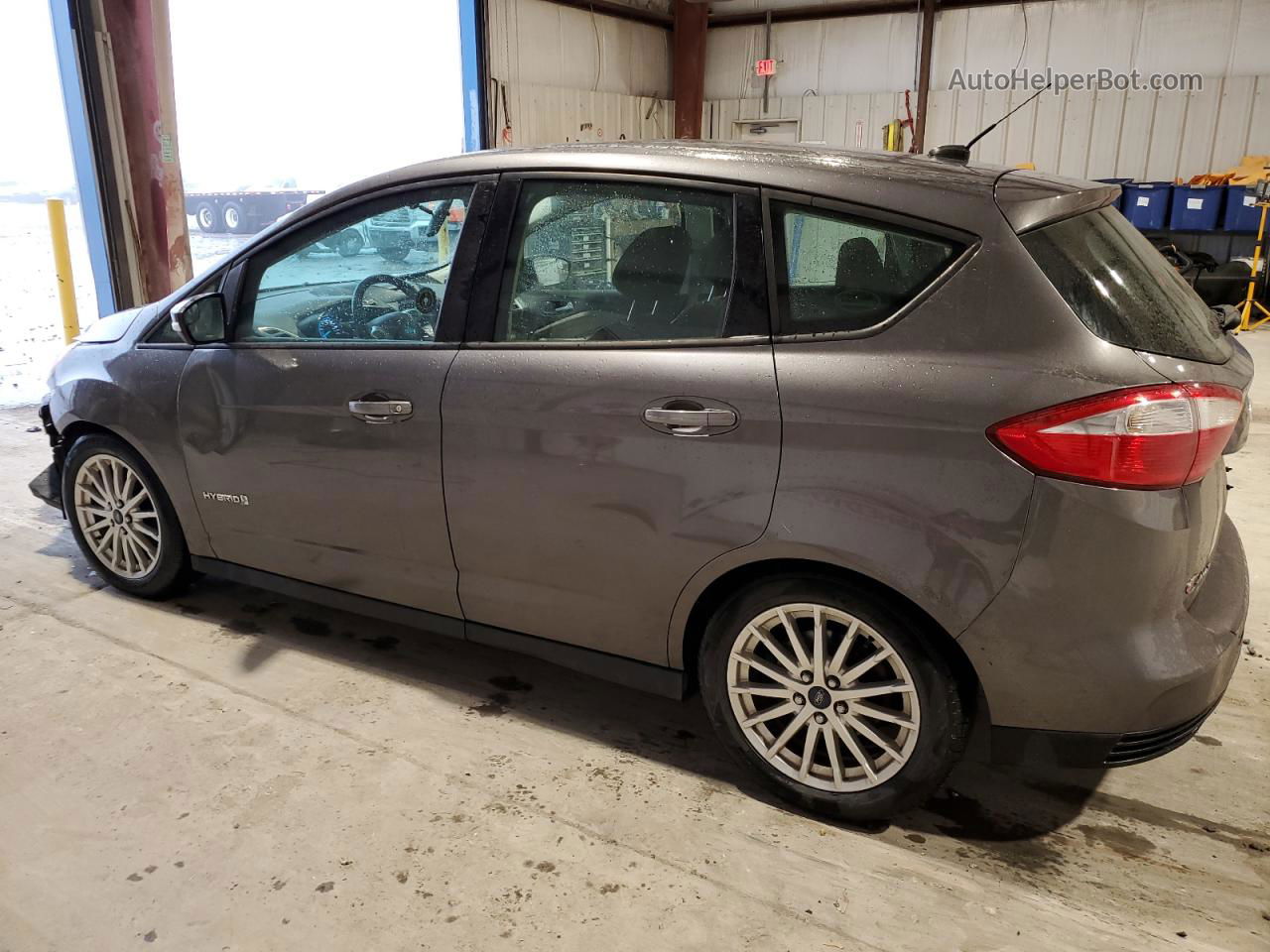 2013 Ford C-max Se Gray vin: 1FADP5AU0DL538297