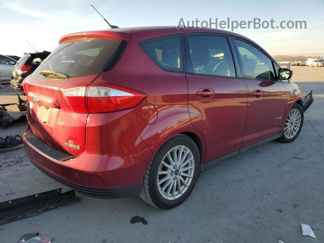 2014 Ford C-max Se Burgundy vin: 1FADP5AU0EL502739