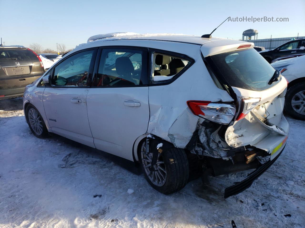 2014 Ford C-max Se Black vin: 1FADP5AU0EL516317