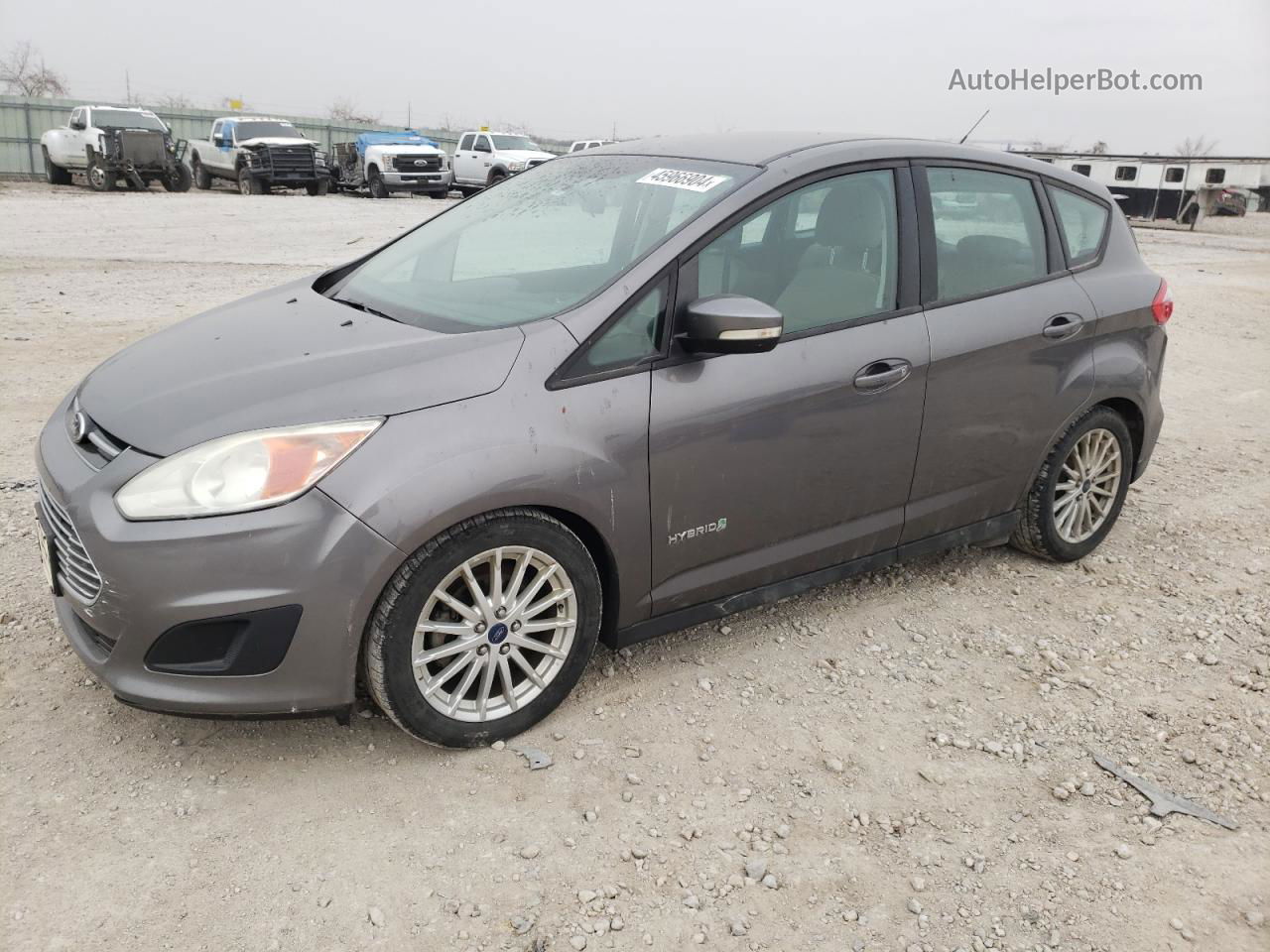 2014 Ford C-max Se Серый vin: 1FADP5AU0EL519816