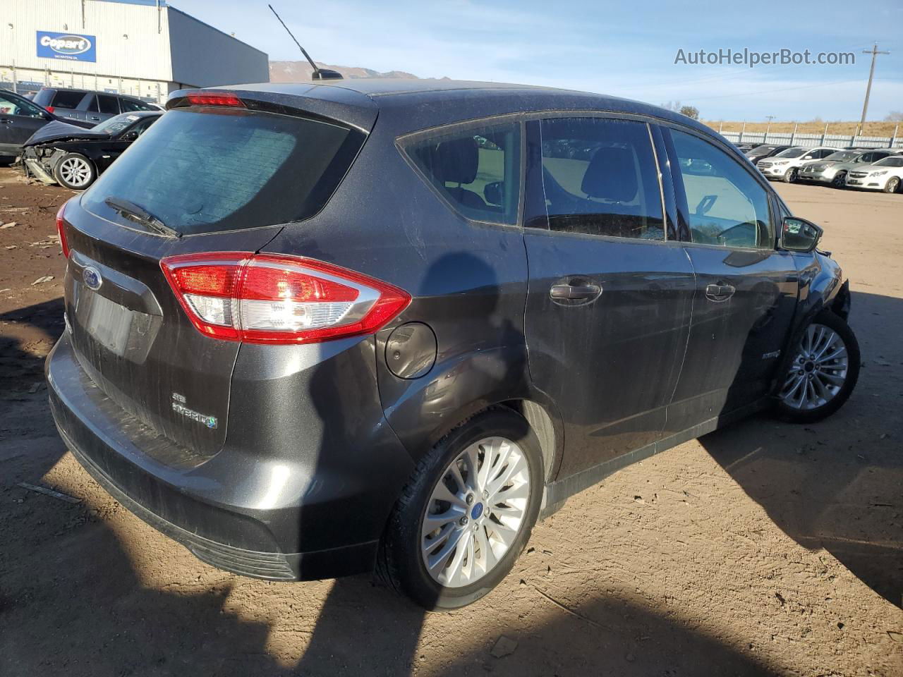 2017 Ford C-max Se Charcoal vin: 1FADP5AU0HL101096