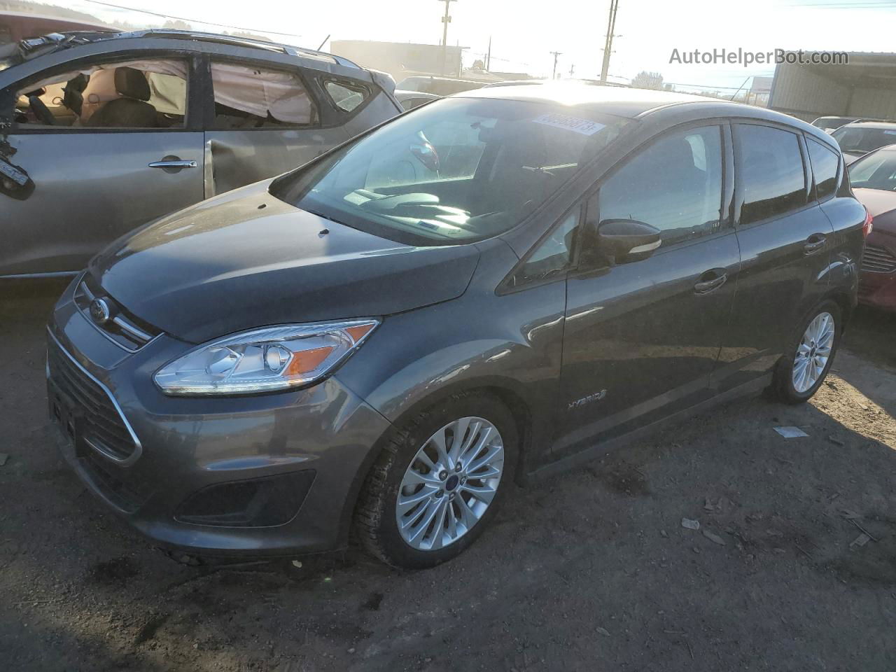 2017 Ford C-max Se Charcoal vin: 1FADP5AU0HL101096