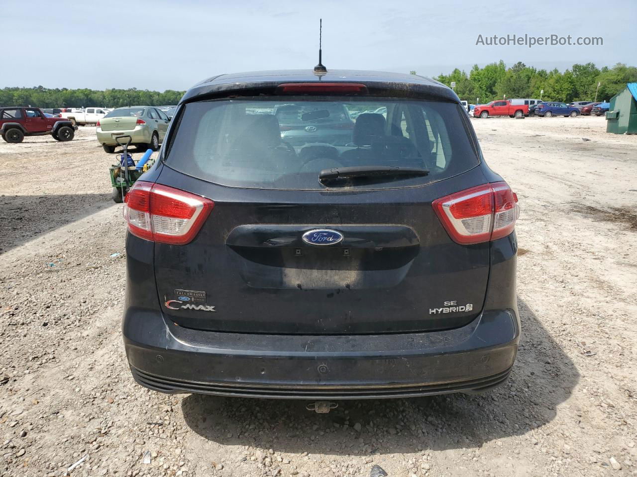 2017 Ford C-max Se Черный vin: 1FADP5AU0HL117735