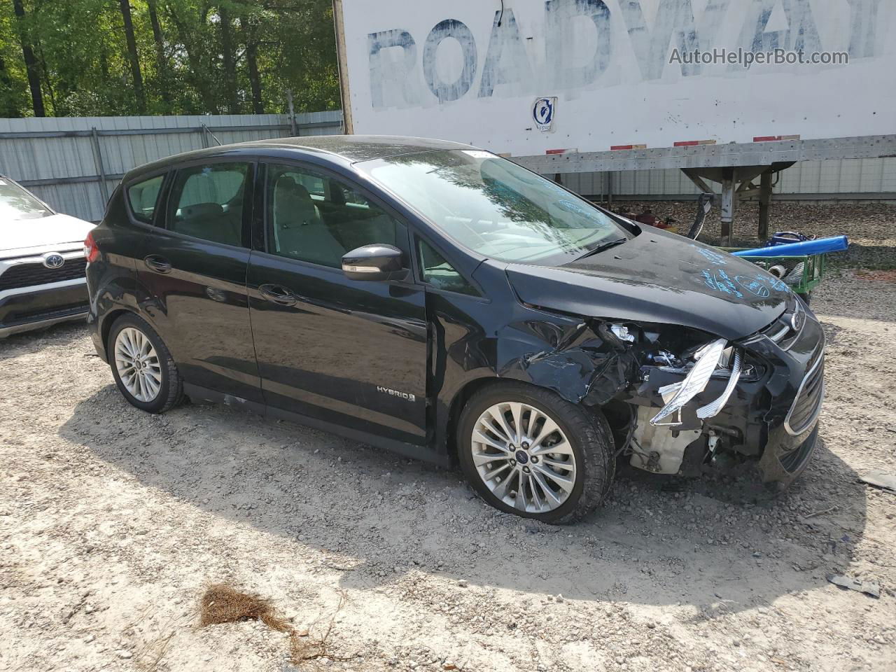 2017 Ford C-max Se Black vin: 1FADP5AU0HL117735