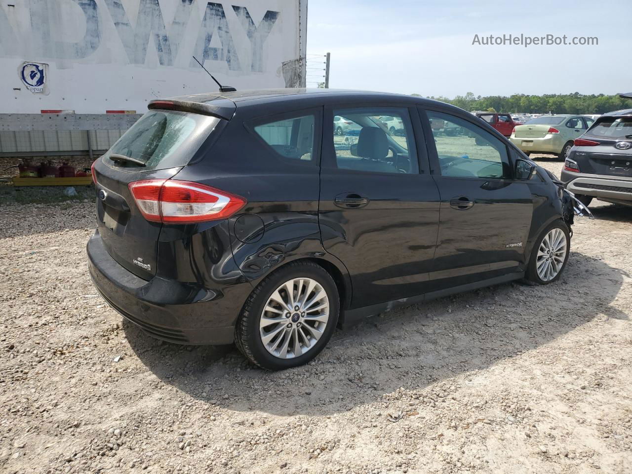 2017 Ford C-max Se Черный vin: 1FADP5AU0HL117735