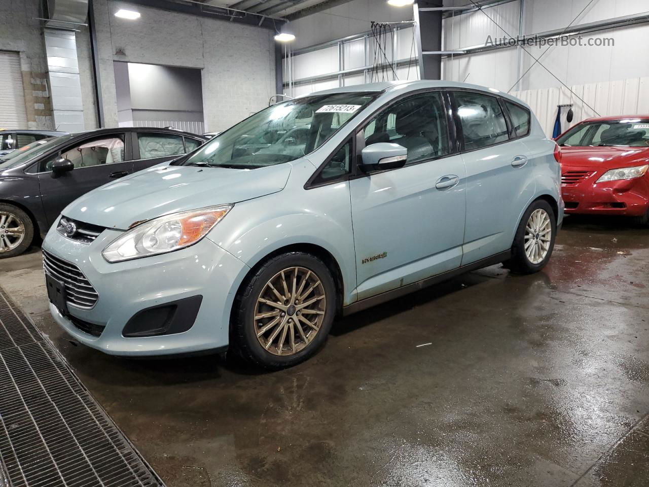 2013 Ford C-max Se Синий vin: 1FADP5AU1DL507270