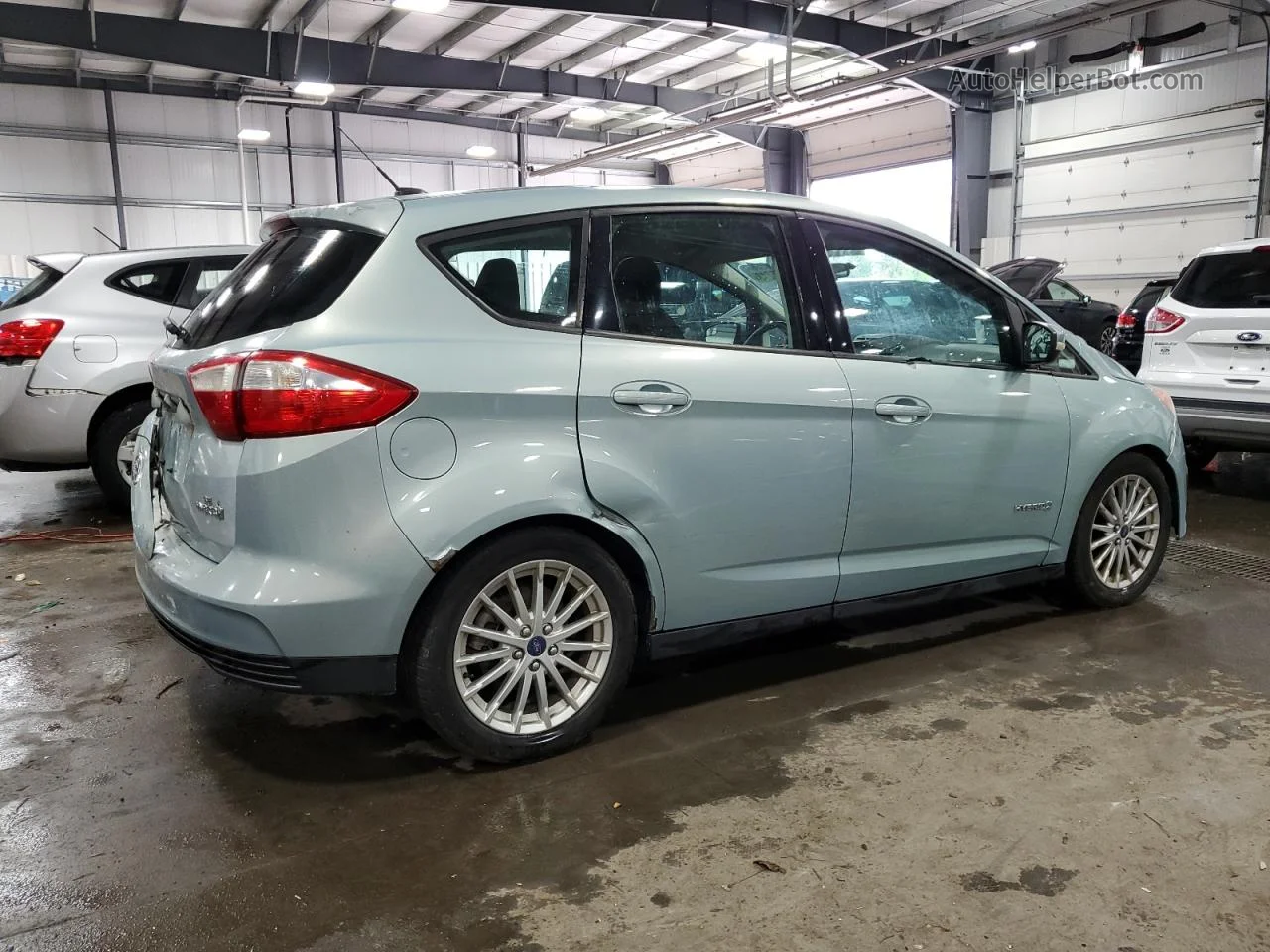 2013 Ford C-max Se Синий vin: 1FADP5AU1DL507270