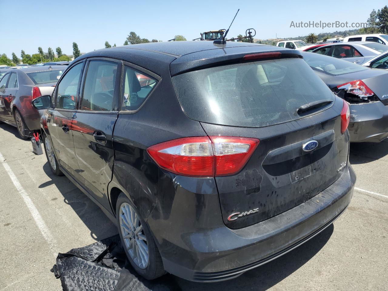 2013 Ford C-max Se Black vin: 1FADP5AU1DL510573