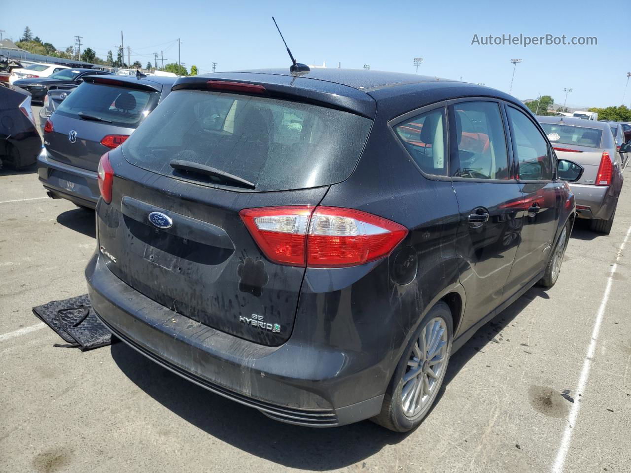 2013 Ford C-max Se Black vin: 1FADP5AU1DL510573