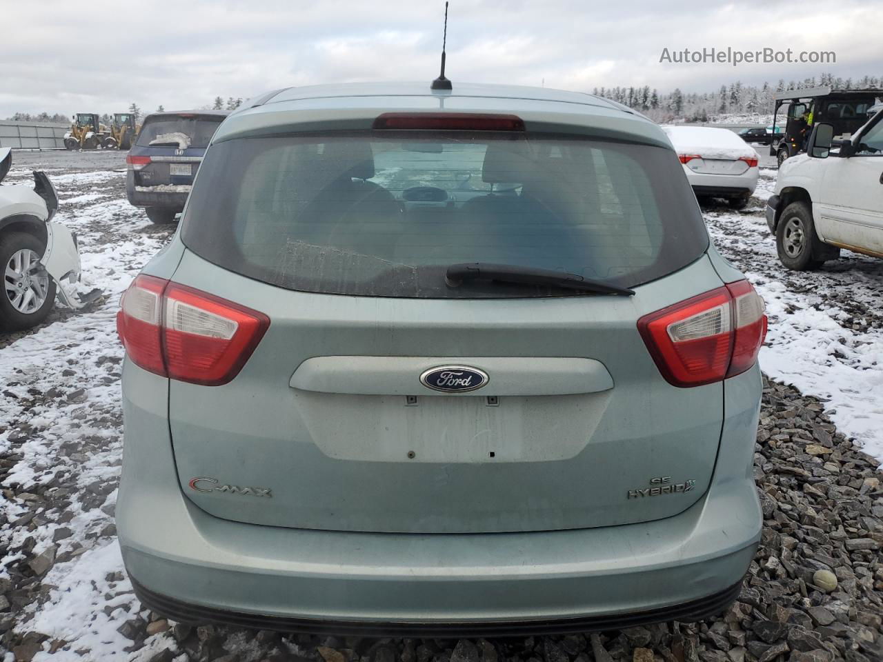 2013 Ford C-max Se Turquoise vin: 1FADP5AU1DL517765