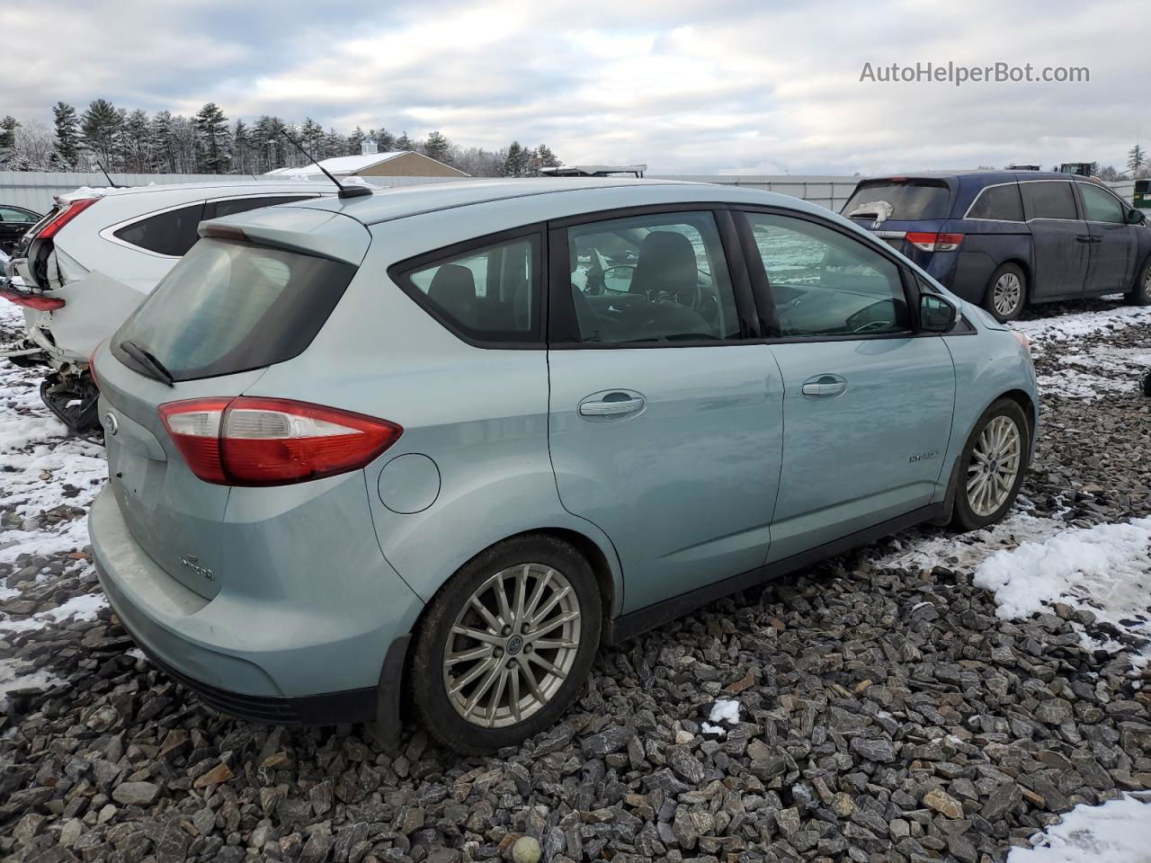 2013 Ford C-max Se Turquoise vin: 1FADP5AU1DL517765