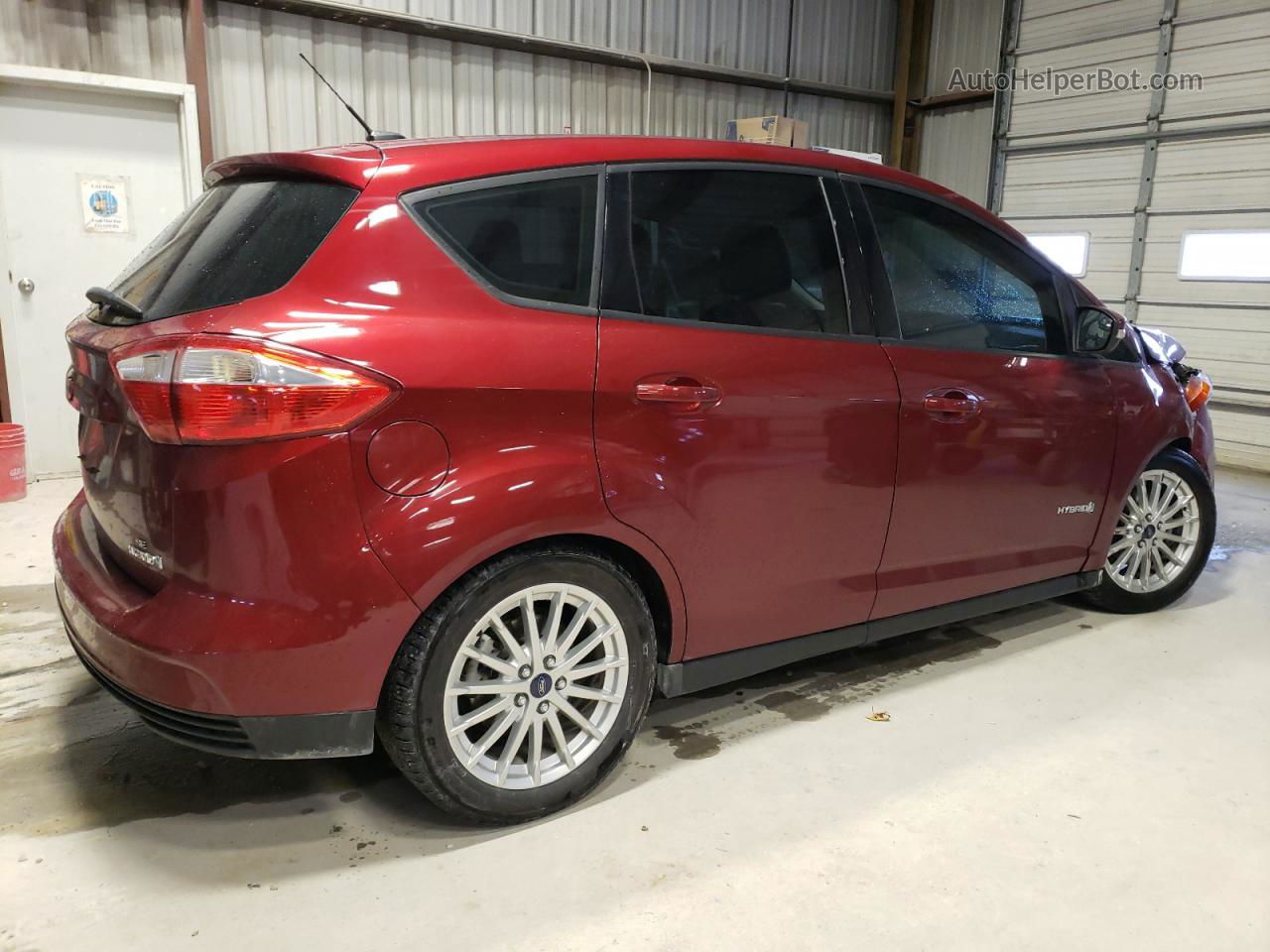 2013 Ford C-max Se Red vin: 1FADP5AU1DL524277