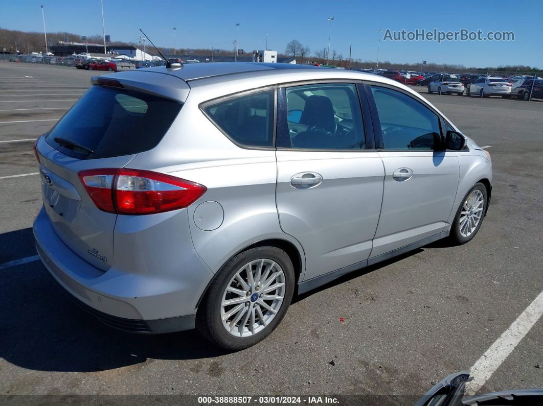 2013 Ford C-max Hybrid Se Silver vin: 1FADP5AU1DL531505