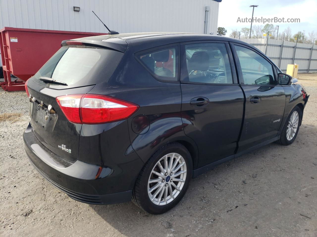 2013 Ford C-max Se Black vin: 1FADP5AU1DL535084