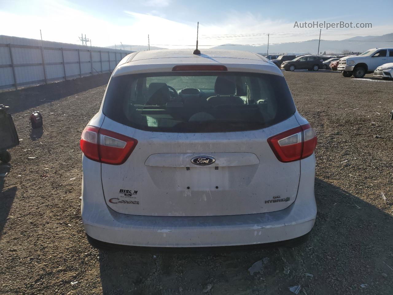 2013 Ford C-max Se Белый vin: 1FADP5AU1DL548708