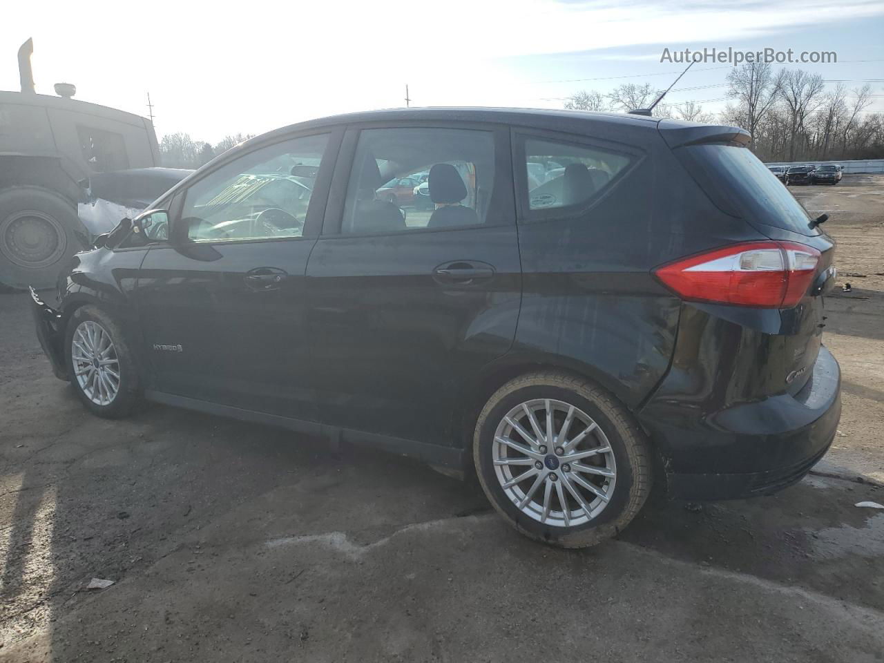 2014 Ford C-max Se Black vin: 1FADP5AU1EL500790