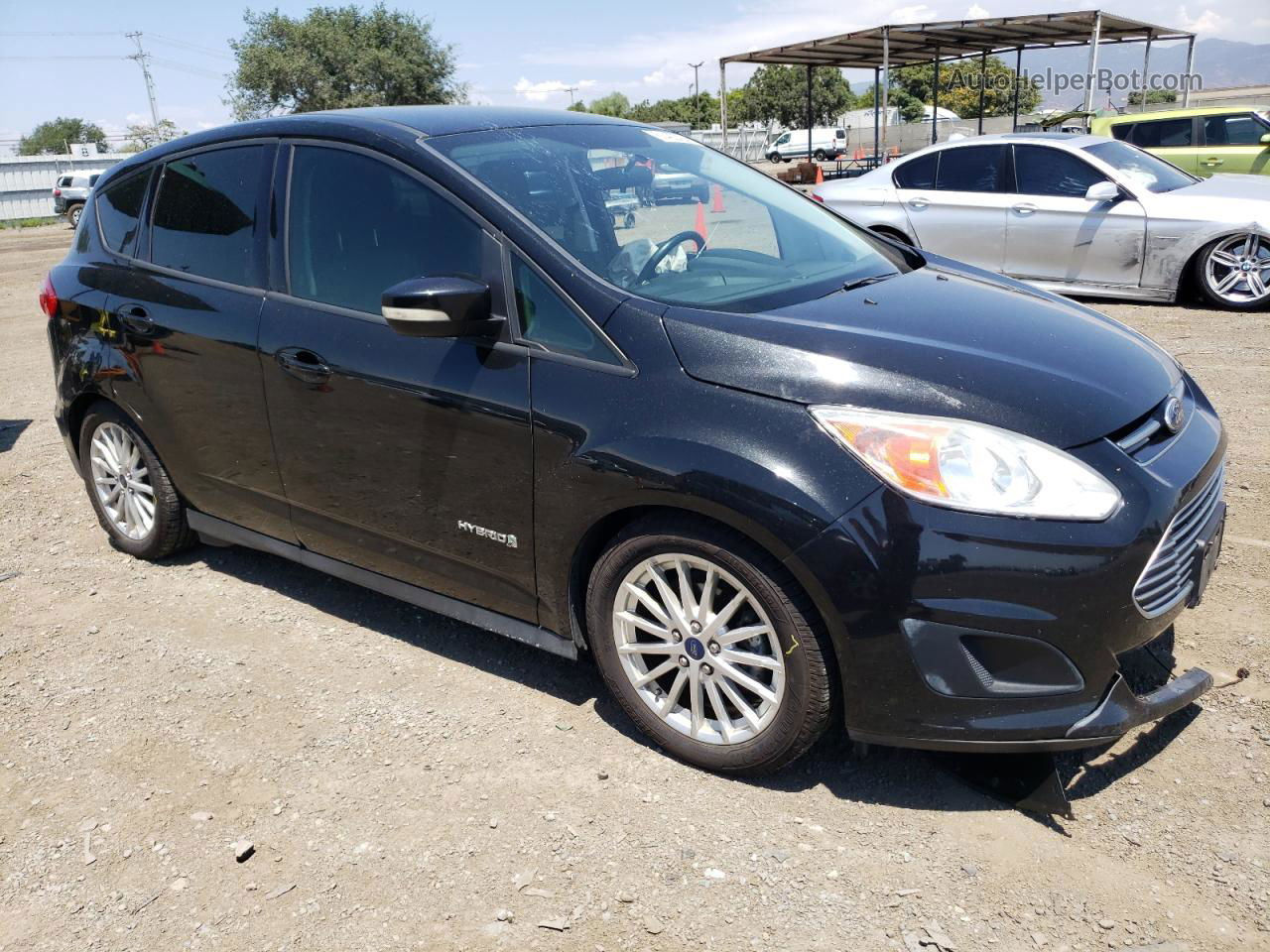 2014 Ford C-max Se Black vin: 1FADP5AU1EL507884