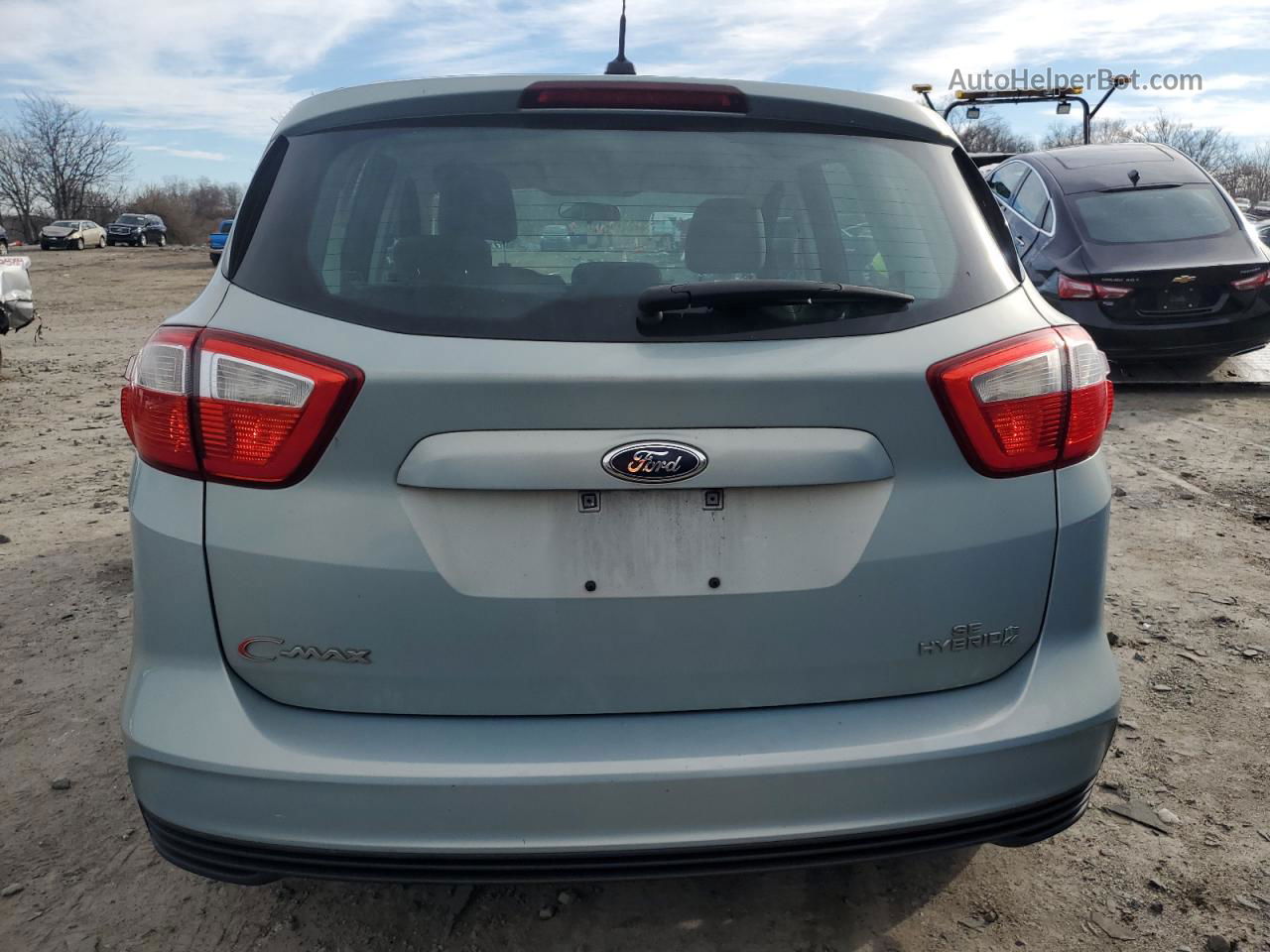 2014 Ford C-max Se Синий vin: 1FADP5AU1EL513989