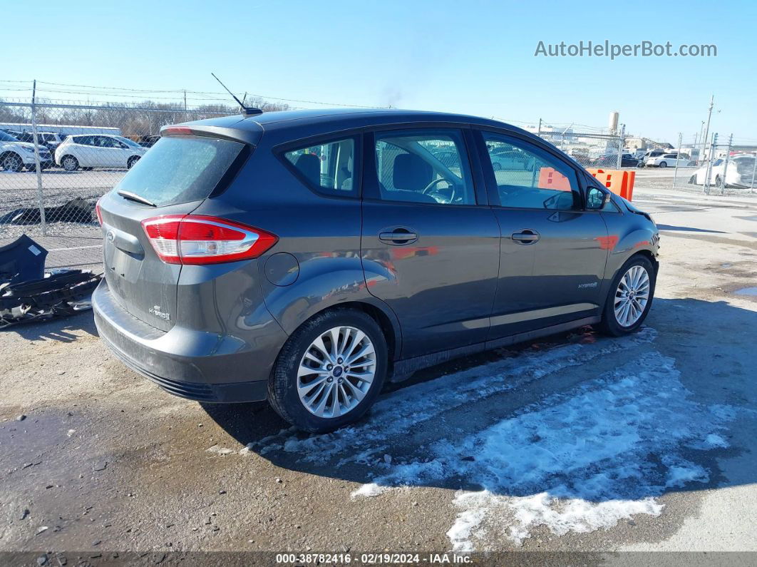 2017 Ford C-max Hybrid Se Gray vin: 1FADP5AU1HL115816