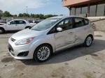 2017 Ford C-max Se Silver vin: 1FADP5AU1HL117887