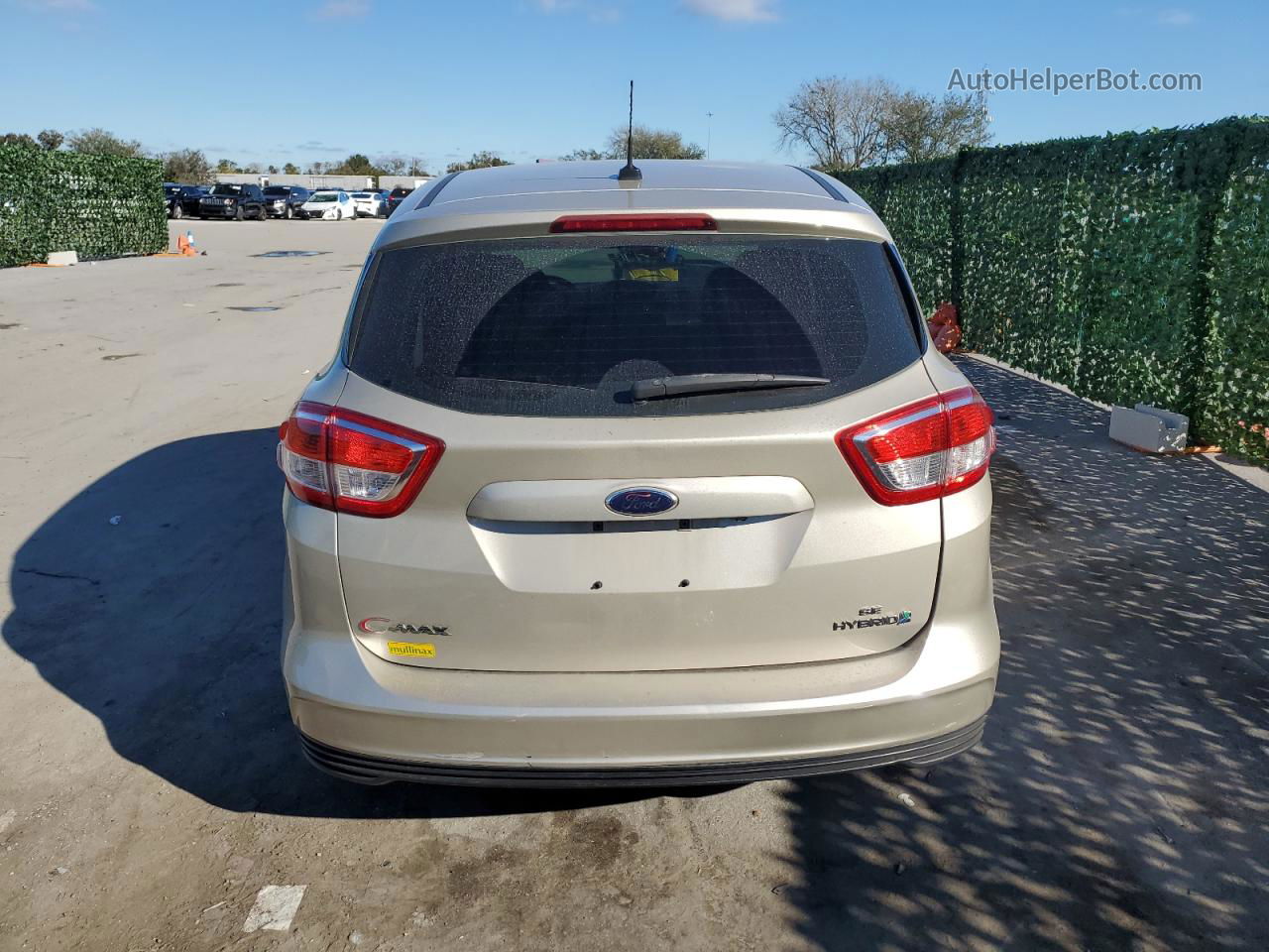 2017 Ford C-max Se Beige vin: 1FADP5AU1HL118523