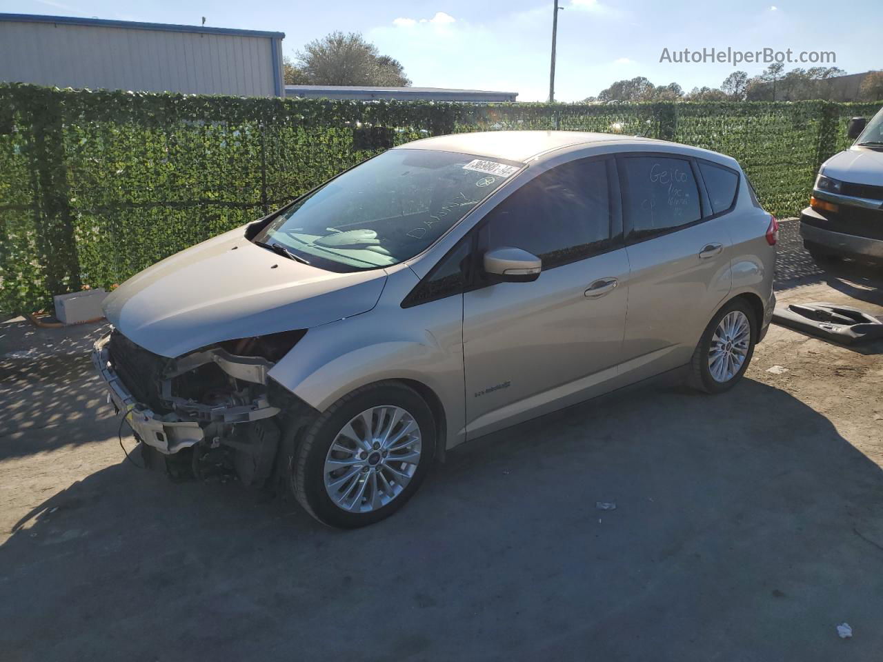 2017 Ford C-max Se Beige vin: 1FADP5AU1HL118523