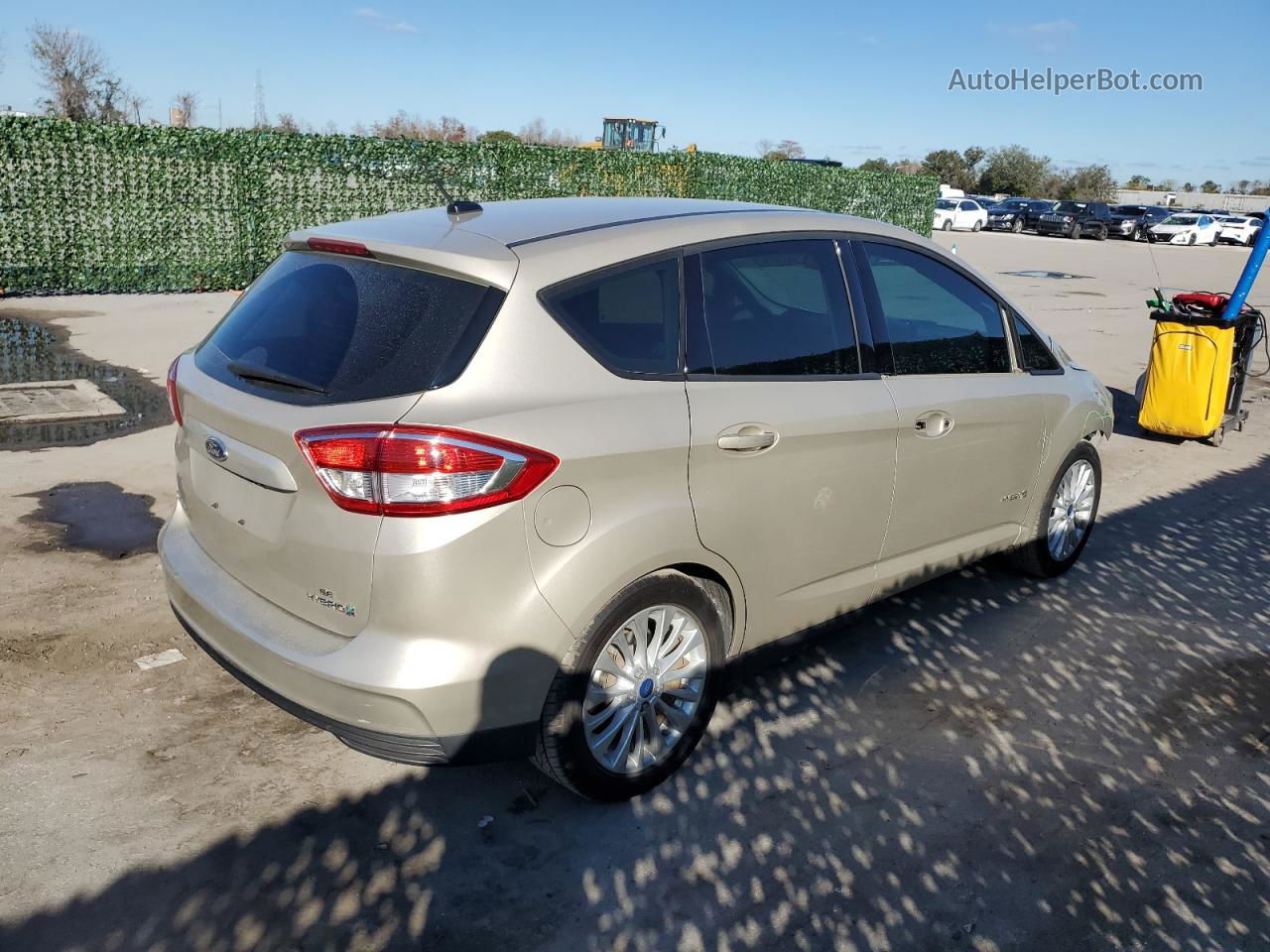 2017 Ford C-max Se Beige vin: 1FADP5AU1HL118523