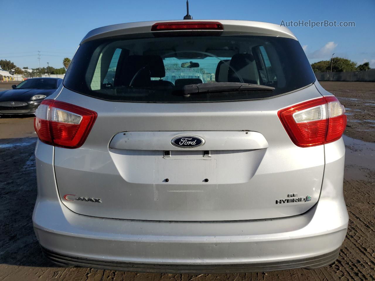 2013 Ford C-max Se Silver vin: 1FADP5AU2DL502112