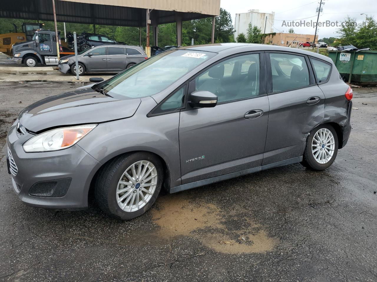 2013 Ford C-max Se Gray vin: 1FADP5AU2DL515734