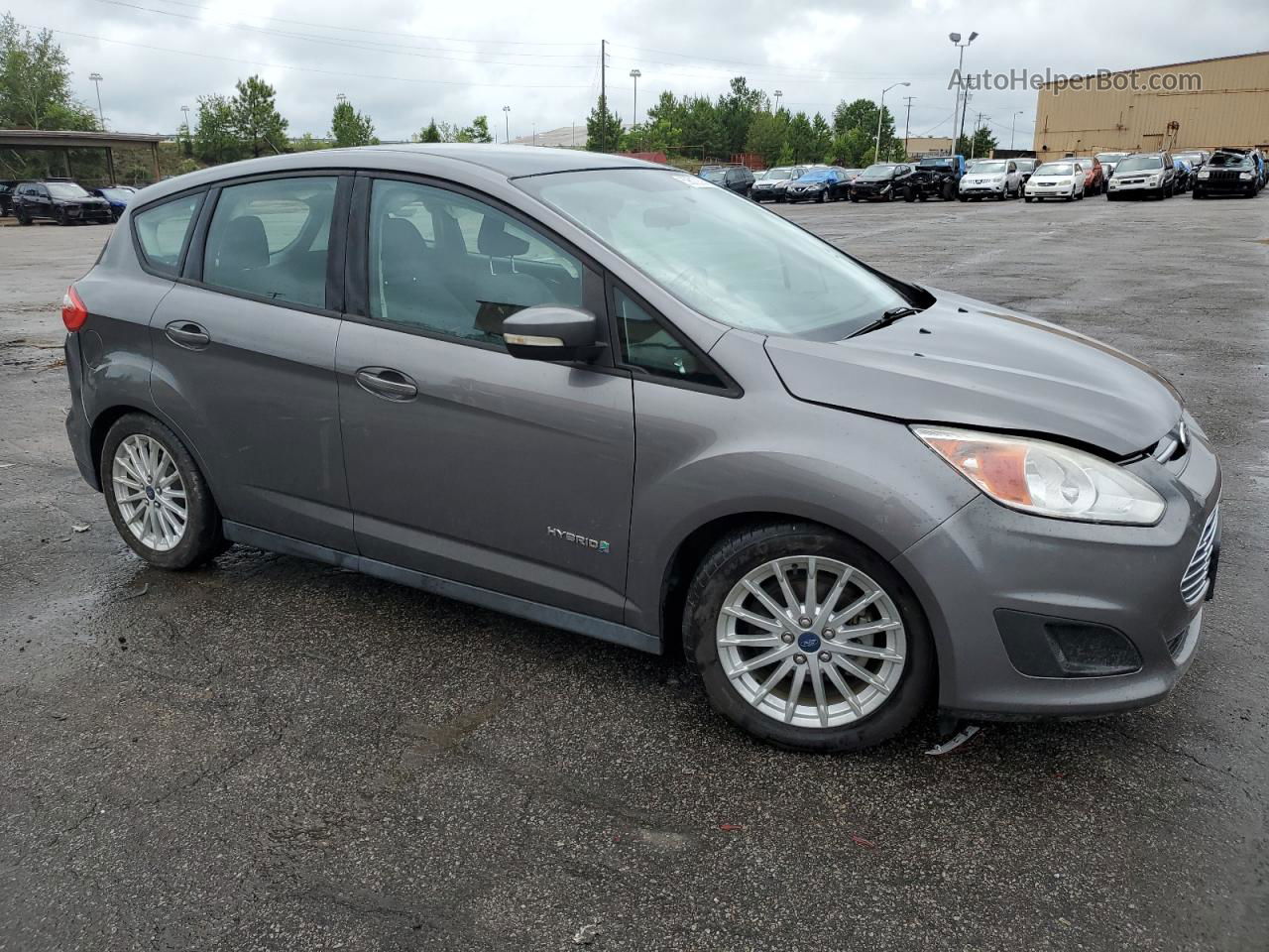 2013 Ford C-max Se Gray vin: 1FADP5AU2DL515734