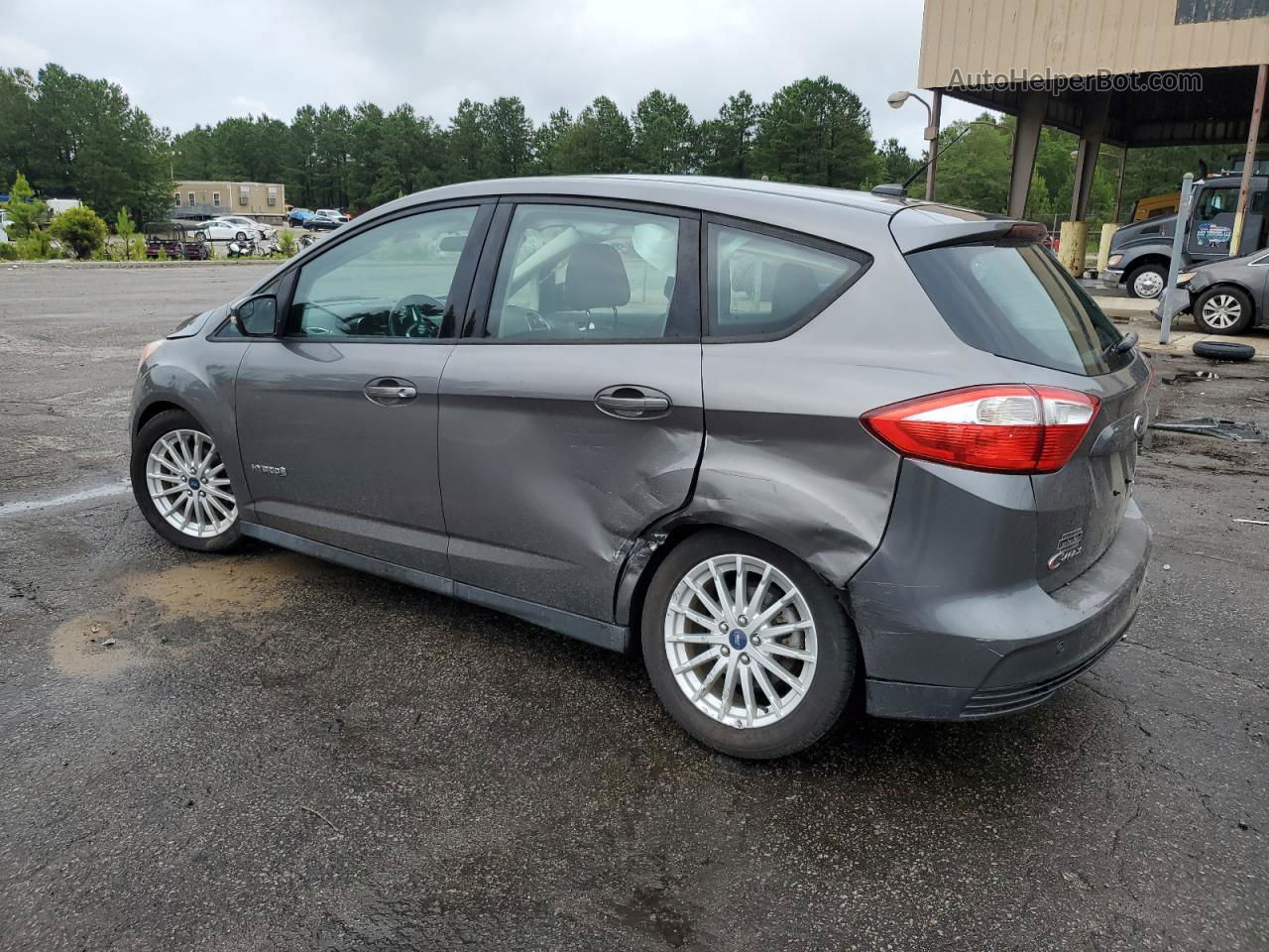 2013 Ford C-max Se Gray vin: 1FADP5AU2DL515734