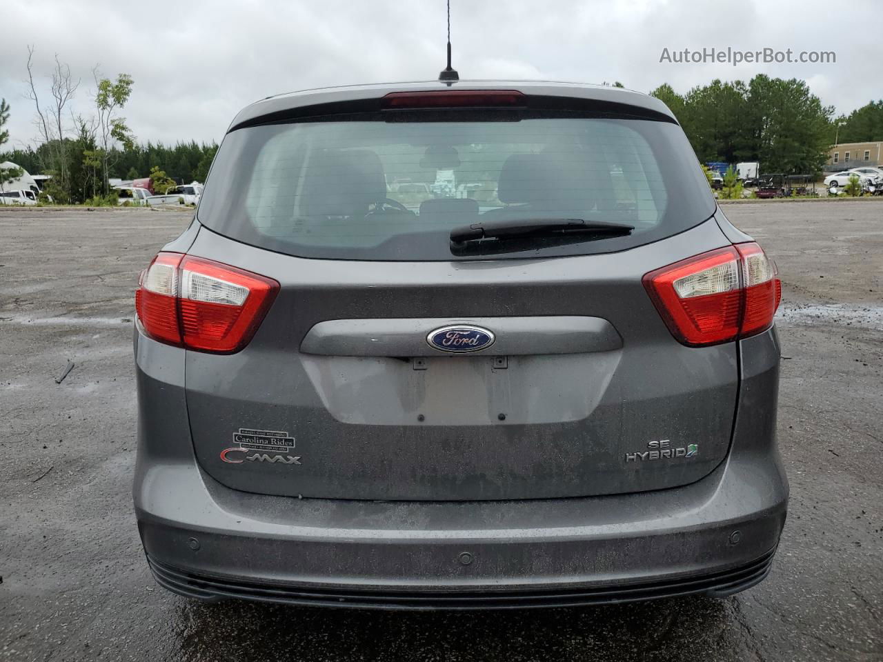 2013 Ford C-max Se Gray vin: 1FADP5AU2DL515734