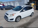 2013 Ford C-max Hybrid Se White vin: 1FADP5AU2DL540407