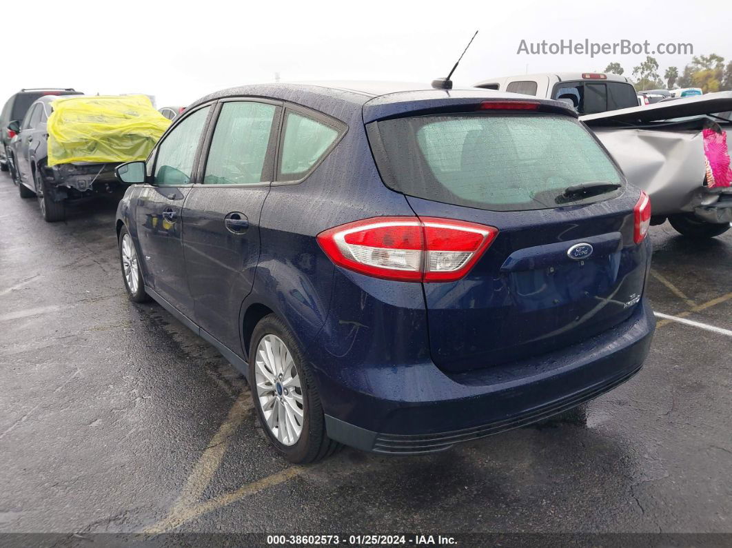 2017 Ford C-max Hybrid Se Dark Blue vin: 1FADP5AU2HL102640