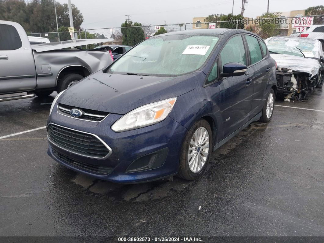 2017 Ford C-max Hybrid Se Dark Blue vin: 1FADP5AU2HL102640