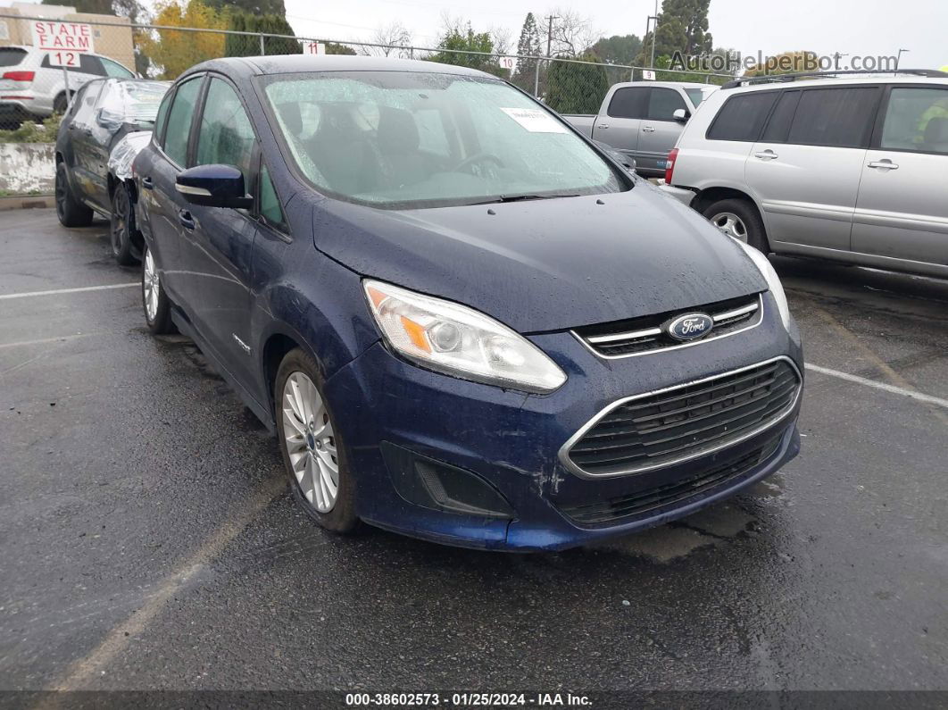 2017 Ford C-max Hybrid Se Dark Blue vin: 1FADP5AU2HL102640