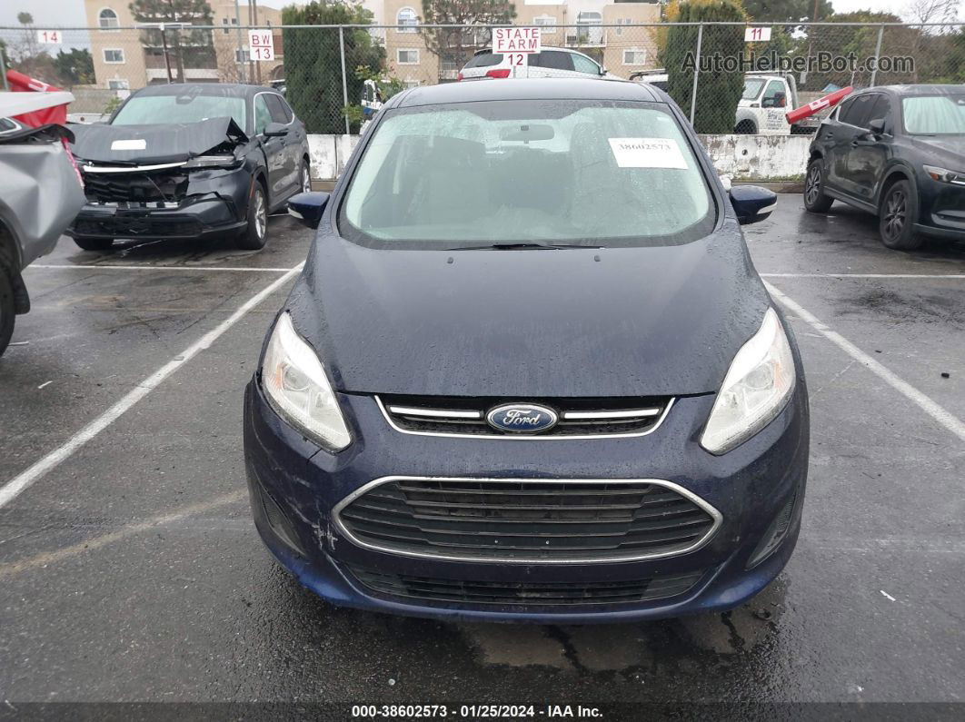 2017 Ford C-max Hybrid Se Dark Blue vin: 1FADP5AU2HL102640