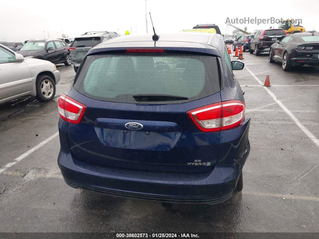 2017 Ford C-max Hybrid Se Dark Blue vin: 1FADP5AU2HL102640