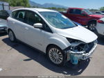 2017 Ford C-max Hybrid Se White vin: 1FADP5AU2HL103786