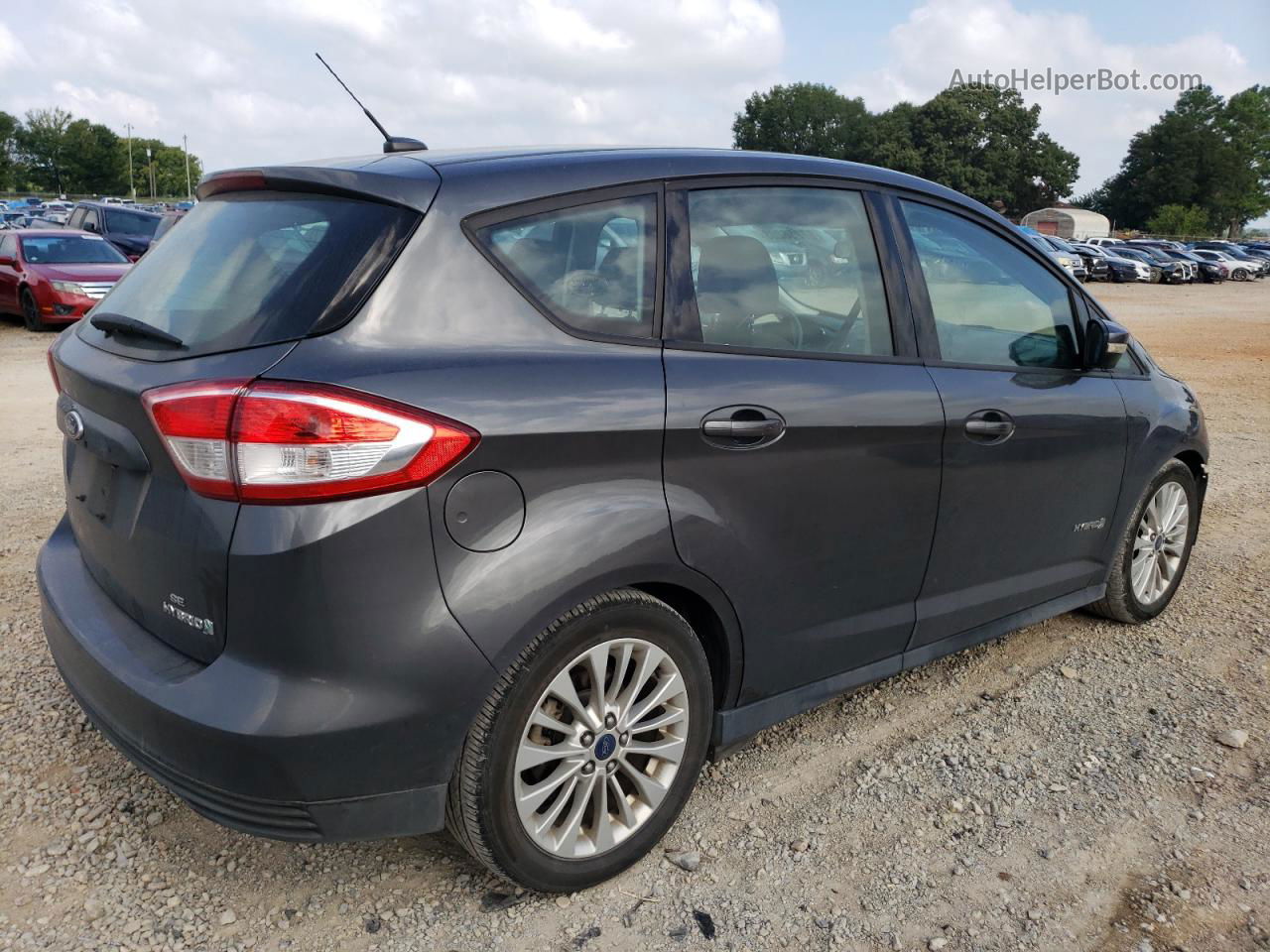 2017 Ford C-max Se Серый vin: 1FADP5AU2HL113573