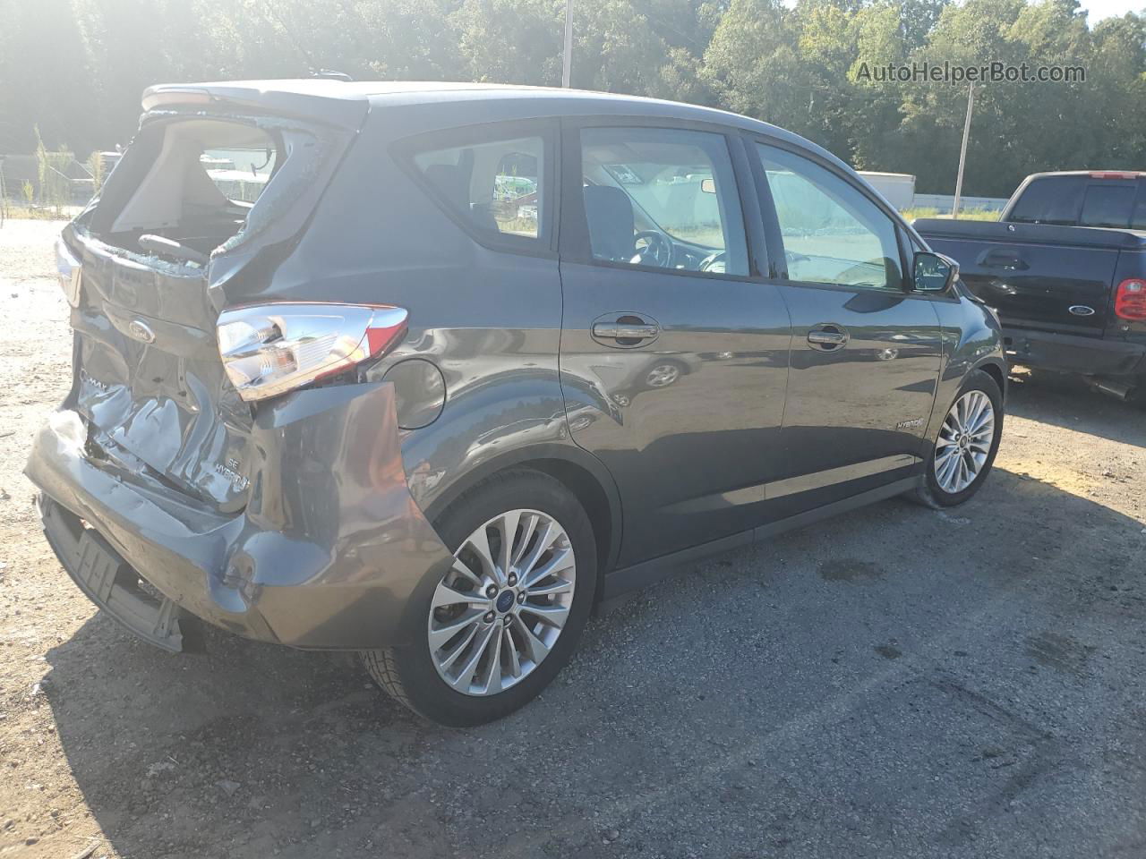 2017 Ford C-max Se Charcoal vin: 1FADP5AU2HL113749