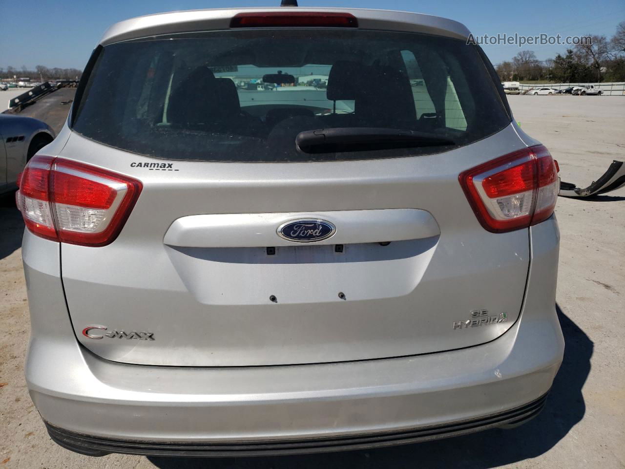 2017 Ford C-max Se Silver vin: 1FADP5AU2HL117686