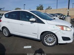 2013 Ford C-max Hybrid Se White vin: 1FADP5AU3DL505570